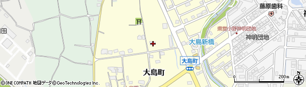兵庫県小野市大島町274周辺の地図