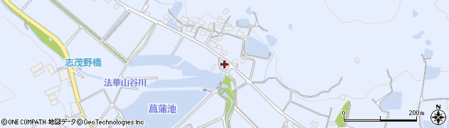 兵庫県加古川市志方町行常544周辺の地図