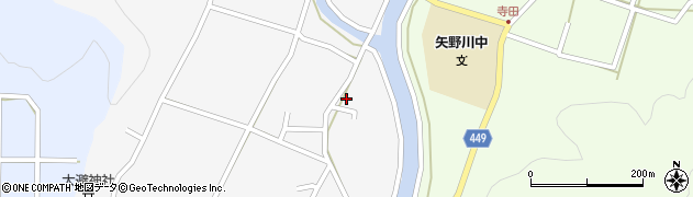 兵庫県相生市若狭野町下土井788周辺の地図