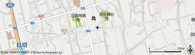 ヤクルト島田中央センター　大井川ライン周辺の地図