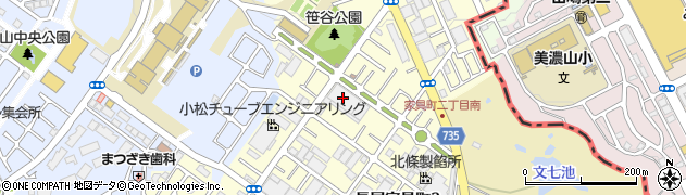 株式会社東洋家具センター　本館周辺の地図