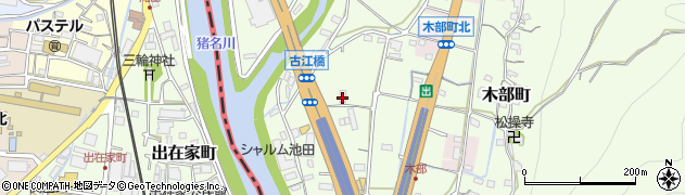 うなぎ処 うな富 池田川西店周辺の地図