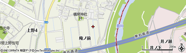 愛知県豊川市橋尾町（大道通）周辺の地図