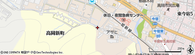 株式会社アサヒ　本社工場周辺の地図