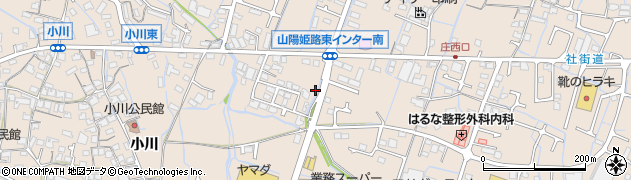 兵庫県姫路市花田町小川223周辺の地図