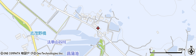 兵庫県加古川市志方町行常540周辺の地図