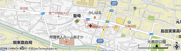 島田市役所健康福祉部　国保年金課・保健事業係周辺の地図