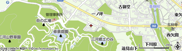 愛知県豊川市御油町一ノ坪28周辺の地図