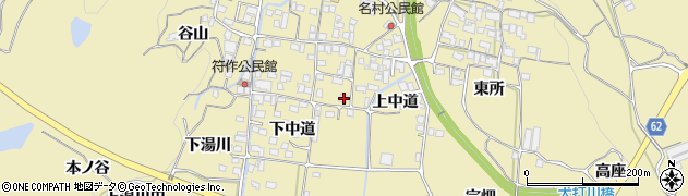 京都府綴喜郡宇治田原町南上中道16周辺の地図