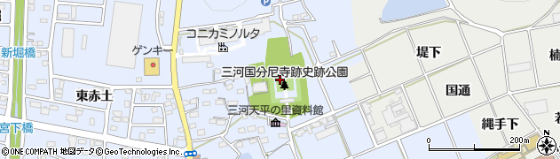 愛知県豊川市八幡町忍地周辺の地図