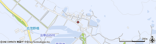 兵庫県加古川市志方町行常539周辺の地図