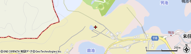 兵庫県小野市福甸町周辺の地図