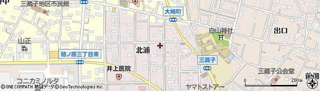 愛知県豊川市本野町北浦83周辺の地図