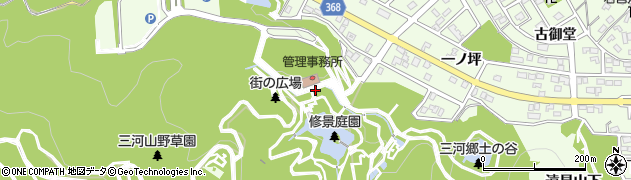愛知県豊川市御油町（滝ケ入）周辺の地図