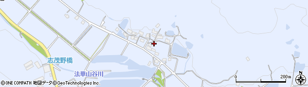 兵庫県加古川市志方町行常448周辺の地図