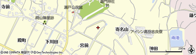 愛知県西尾市吉良町瀬戸周辺の地図