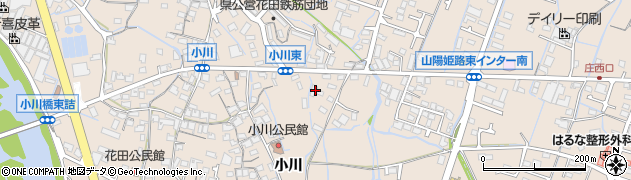 兵庫県姫路市花田町小川172周辺の地図