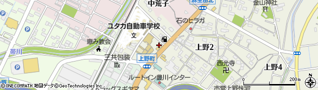 ユタカ豊川自動車学校　配車受付周辺の地図