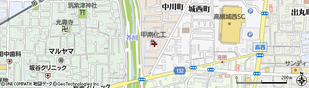 甲南化工株式会社周辺の地図