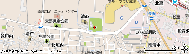 京都府城陽市富野荒見田165周辺の地図