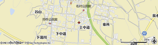 京都府宇治田原町（綴喜郡）南（上中道）周辺の地図