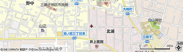 愛知県豊川市本野町北浦10周辺の地図