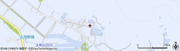 兵庫県加古川市志方町行常452周辺の地図