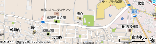 京都府城陽市富野荒見田3周辺の地図