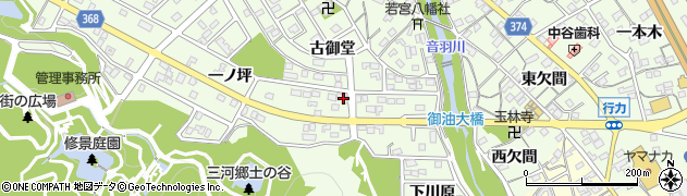 愛知県豊川市御油町一ノ坪102周辺の地図