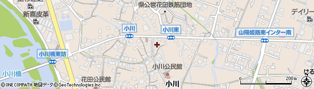 兵庫県姫路市花田町小川706周辺の地図