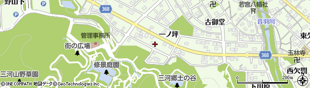 愛知県豊川市御油町一ノ坪47周辺の地図