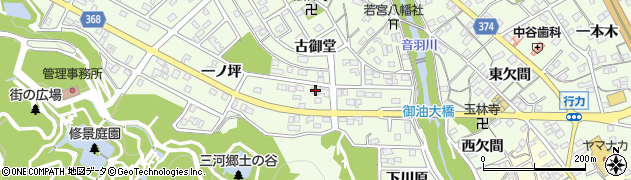 愛知県豊川市御油町一ノ坪103周辺の地図