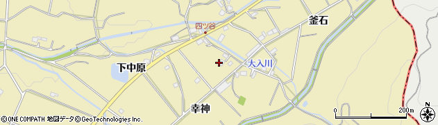 愛知県豊橋市石巻萩平町（幸神）周辺の地図