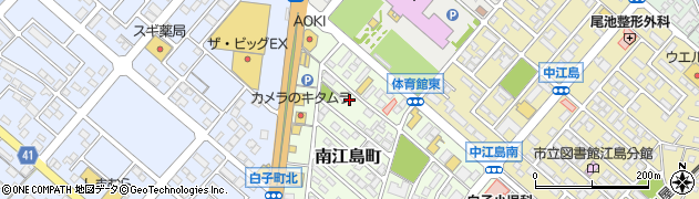 三重県鈴鹿市南江島町周辺の地図