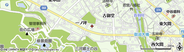 愛知県豊川市御油町一ノ坪107周辺の地図