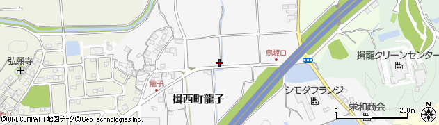 兵庫県たつの市揖西町龍子245周辺の地図