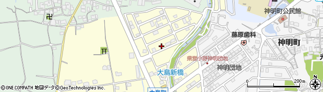 兵庫県小野市大島町1583周辺の地図