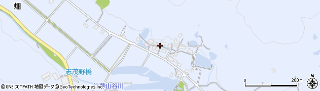 兵庫県加古川市志方町行常512周辺の地図