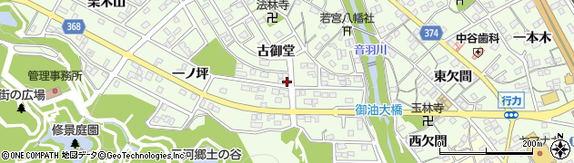 愛知県豊川市御油町一ノ坪101周辺の地図