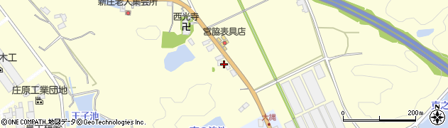 広島県庄原市新庄町939周辺の地図