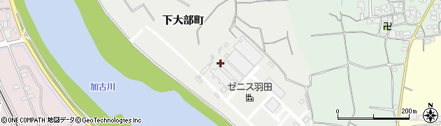 兵庫県小野市下大部町469-2周辺の地図