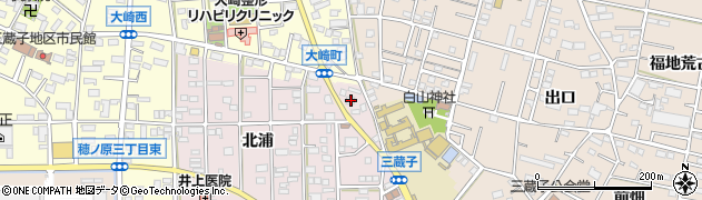 愛知県豊川市本野町北浦146周辺の地図