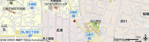 愛知県豊川市本野町北浦92周辺の地図