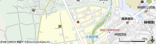 兵庫県小野市大島町1511周辺の地図