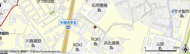 茂ゴム株式会社　本社工場周辺の地図