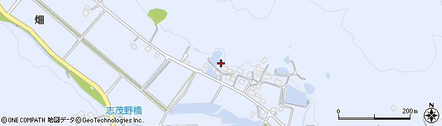 兵庫県加古川市志方町行常527周辺の地図