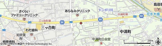 ほっともっと　島田中溝町店周辺の地図