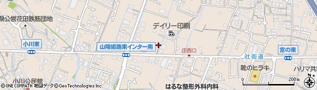兵庫県姫路市飾東町庄60周辺の地図