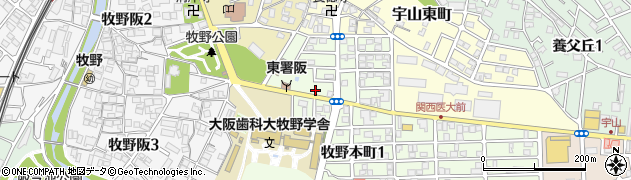 モードリフォーム京阪社周辺の地図