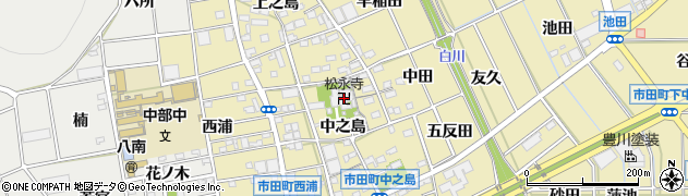松永寺周辺の地図